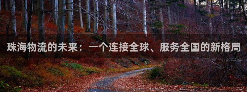 28圈开奖预测：珠海物流的未来：一个